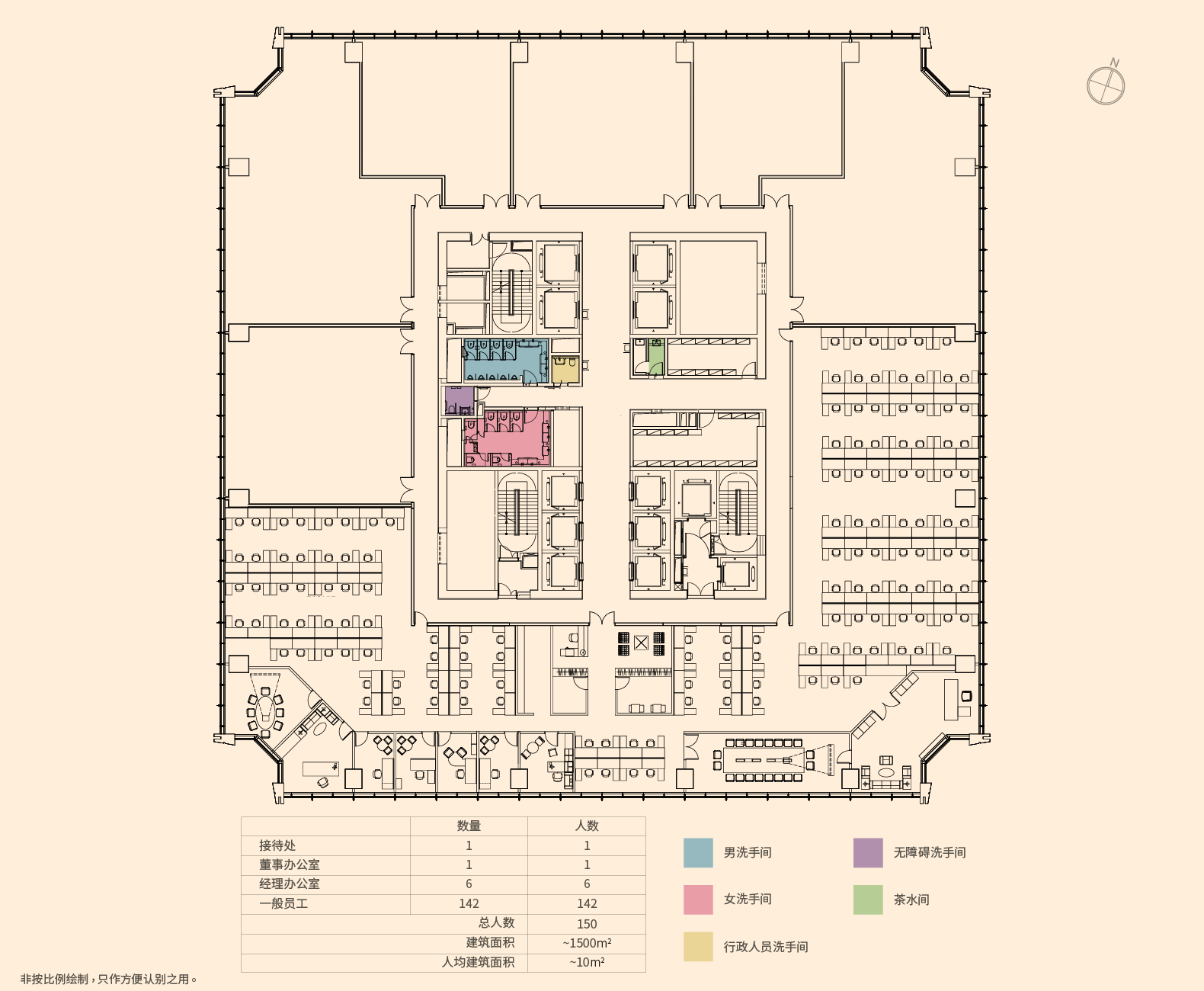 半层高密度平面布置图